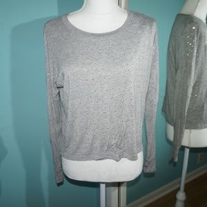 Forever 21 small jeweled midriff top